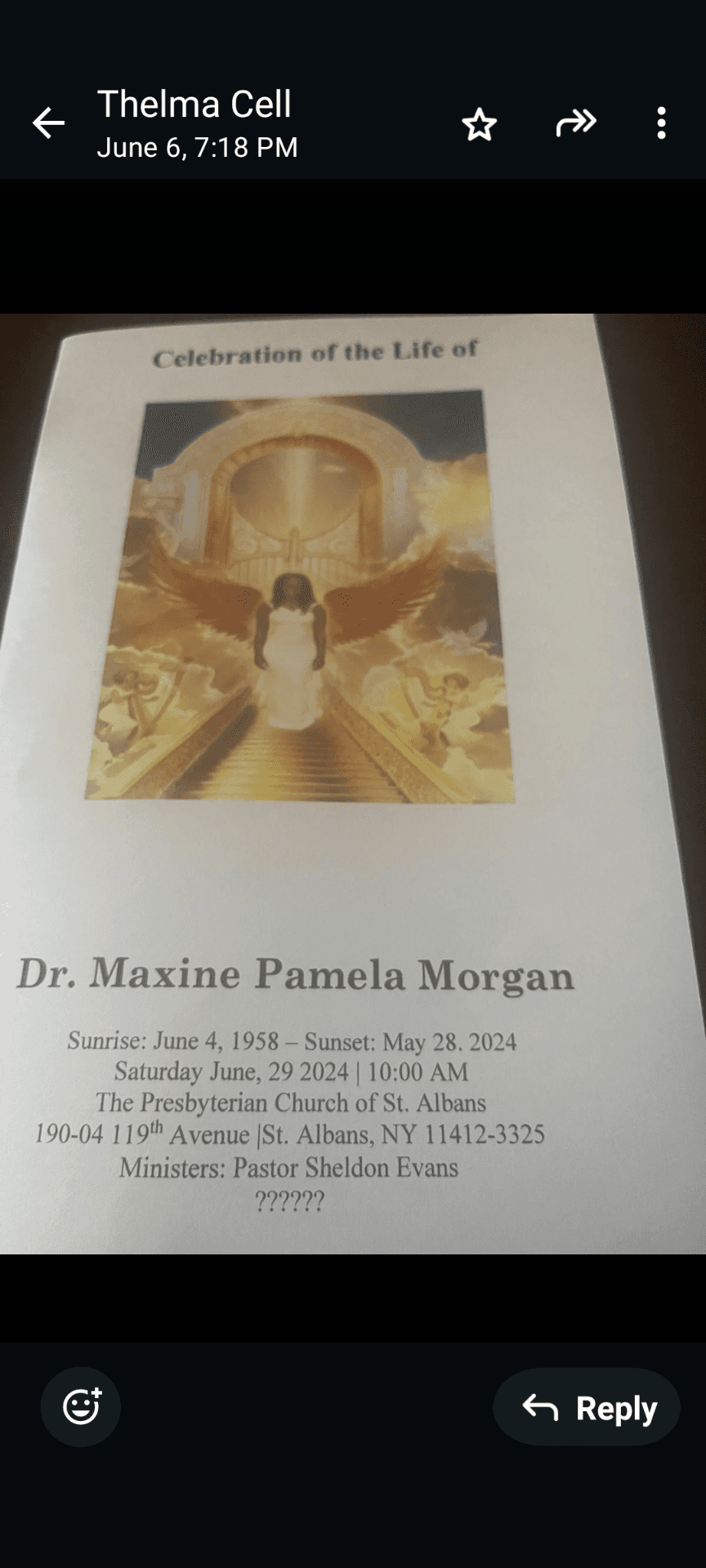Photo of Dr Maxine